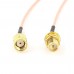 #9 - RP-SMA male to RP SMA female Pigtail Cable RG316 15cm